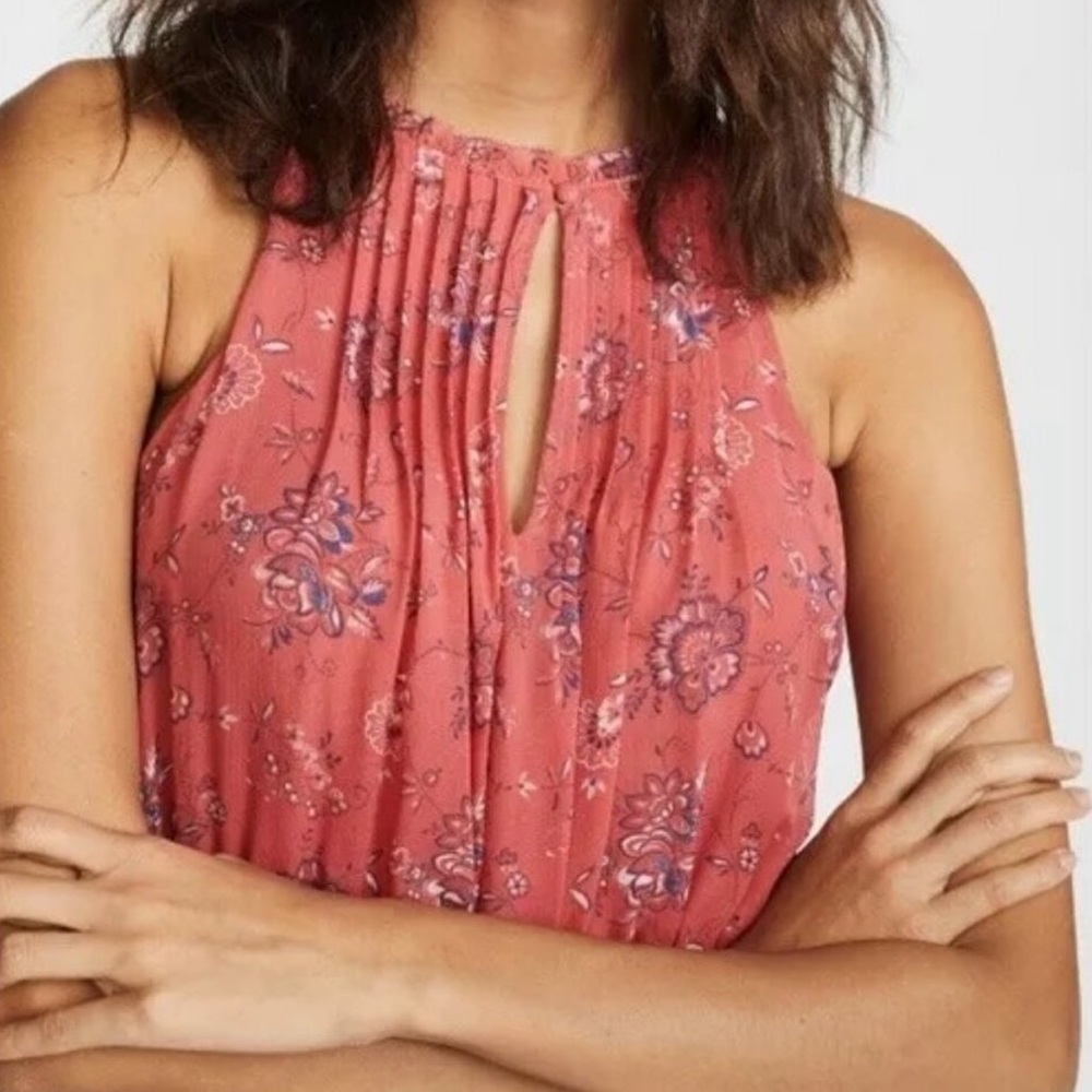 Joie - Chara Midi Dress in Strawberry Floral - Picture 7 of 7
